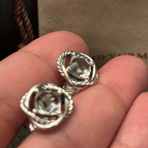 David Yurman Infnity 7mm Prasiolite with DY Pouch - Picture 5 of 9